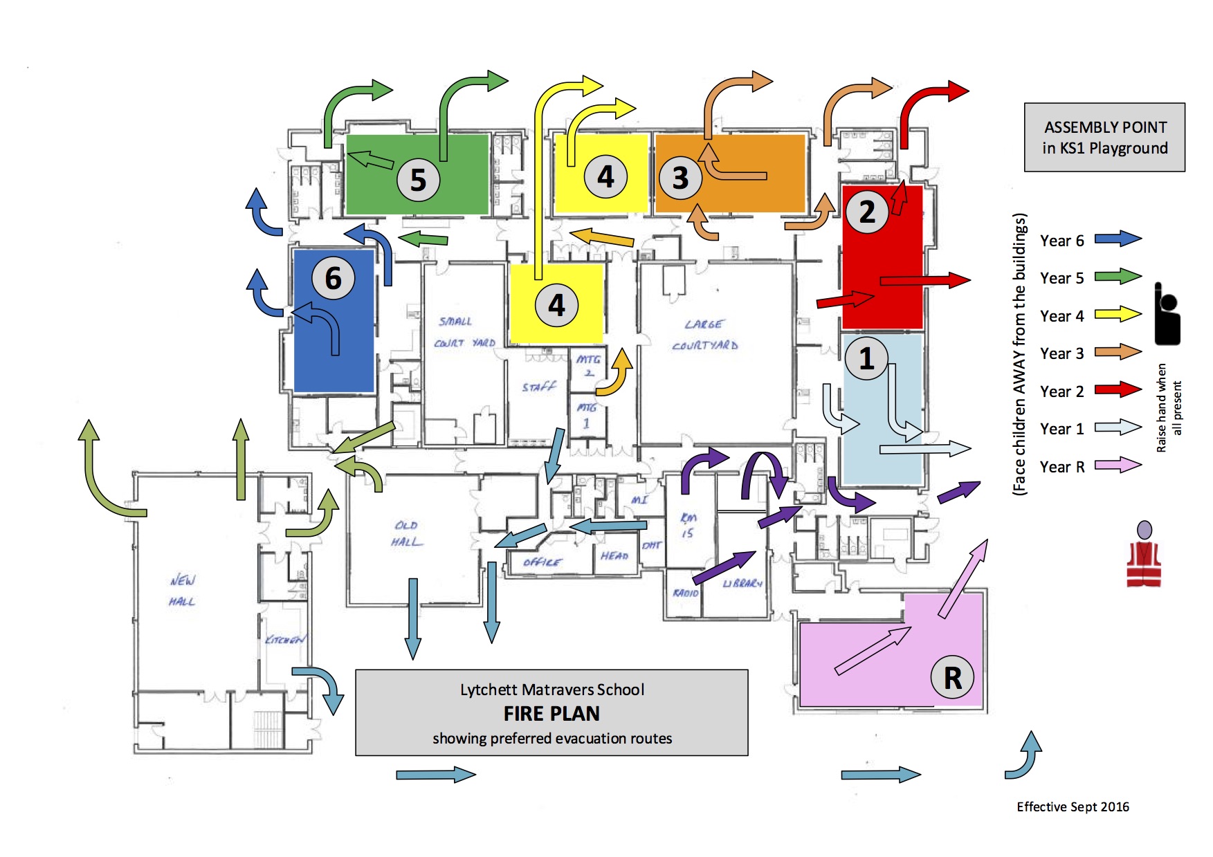 Lytchett Matravers - School Site Map